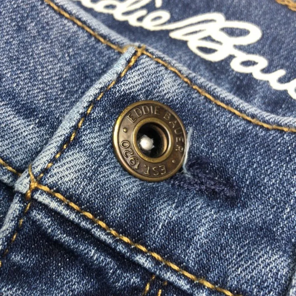 LIKE NEW EDDIE BAUER VOYAGER HIGH-RISE CROP JEANS 6/28x26 ⭐️